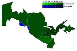 Elecciones presidenciales de Uzbekistán de 1991
