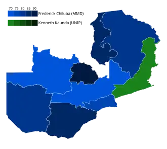 Elecciones generales de Zambia de 1991