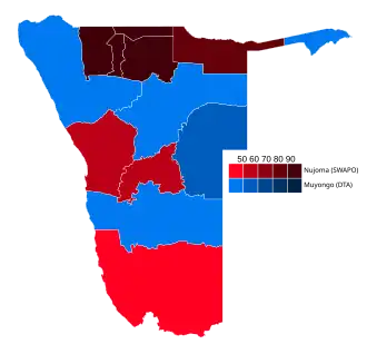 Elecciones generales de Namibia de 1994