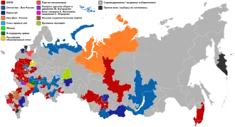 Elecciones legislativas de Rusia de 1999
