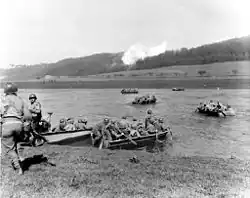 Cruce del Weser, 8 de abril de 1945