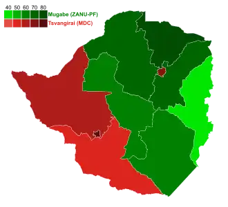 Elecciones presidenciales de Zimbabue de 2002