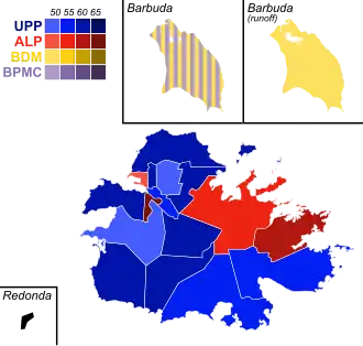 Elecciones generales de Antigua y Barbuda de 2004