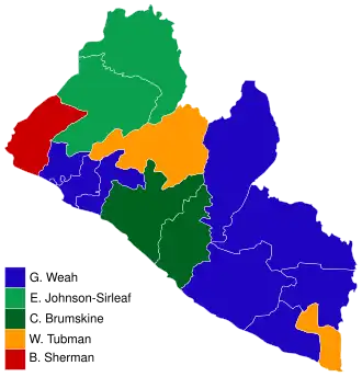 Elecciones generales de Liberia de 2005