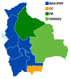 Elecciones subnacionales de Bolivia de 2010