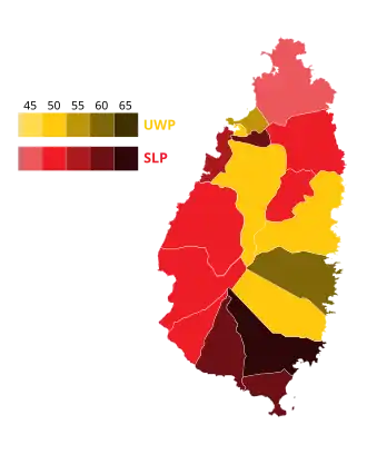 Elecciones generales de Santa Lucía de 2011