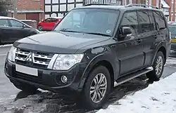 Mitsubishi Shogun (primer estilizado)