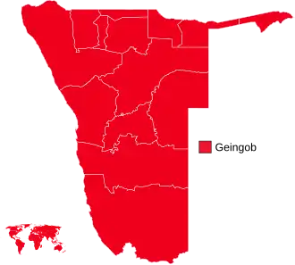 Elecciones generales de Namibia de 2014