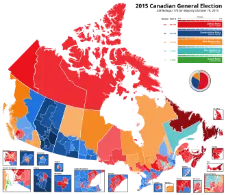 Elecciones federales de Canadá de 2015