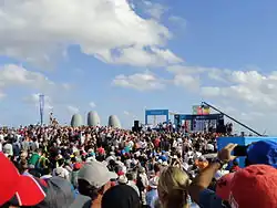 Podio del ePrix de Punta del Este 2015