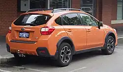 Vista trasera (Australia)