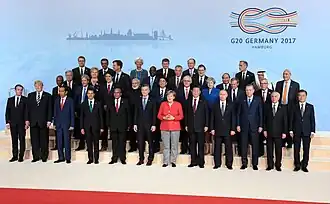 12.ª Cumbre del G20 en Hamburgo, Alemania.