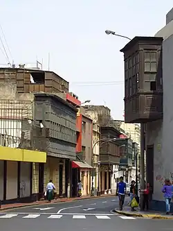 Desde la avenida Abancay