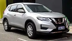 Vista frontal Facelift X-trail