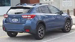 Vista trasera (Australia)