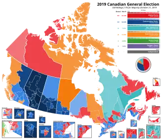 Elecciones federales de Canadá de 2019