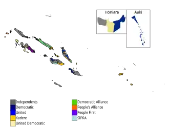 Elecciones parlamentarias de Islas Salomón de 2019