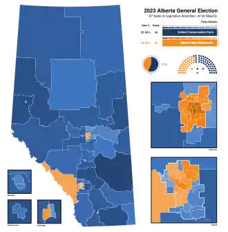 Elecciones provinciales de Alberta de 2023