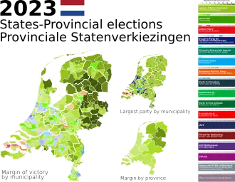 Elecciones provinciales de los Países Bajos de 2023