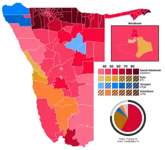 Elecciones generales de Namibia de 2024