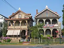 Many Victorian-era buildings in the Cape May Historic District[12]​