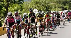 Etapa de la vuelta a Colombia 2018.