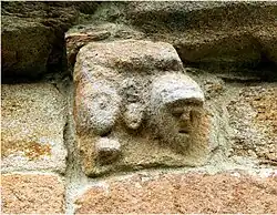 Detalle de un canecillo.