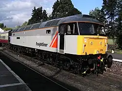 Clase 47/3 47376 con la librea de Freightliner, en Toddington