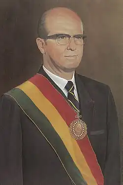 Luis Adolfo Siles Salinas Presidente interino de Bolivia (1969)