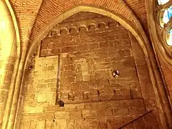 Lado norte de la torre meridional