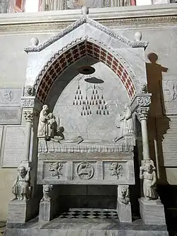 Sepulcro del cardenal Guglielmo Longhi (1320)