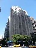 El edificio durante la renovación de 2008.