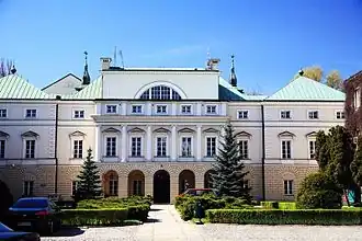 Palacio Pac-Radziwiłł (1681-1687) en Varsovia, de Tylman de Gameren