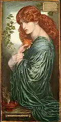 Dante Gabriel Rossetti, Proserpina.