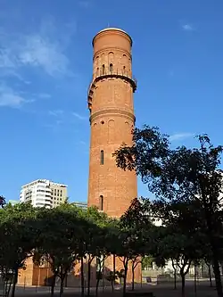 Torre de las Aguas del Besós (1882), hoy solo un sencillo mirador