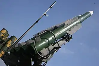 Misil 9M317 del Buk.