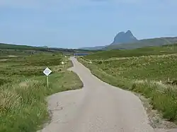 Inselberg Suilven, Escocia