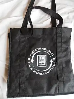 Bolsa de tela reutilizable