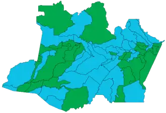 Elecciones estatales de Amazonas de 2022