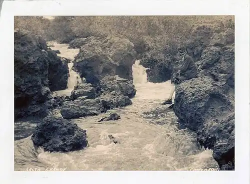 Cascada del Uruguay en Salto Grande, Concordia.