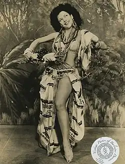Amalia Aguilar, bailarina y actriz cubano-mexicana.