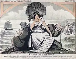 Erin aparece desolada al descubrir que ha perdido a más de tres millones de hijos (irlandeses) en cuarenta años