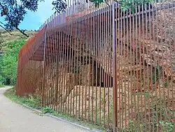 Vista del yacimiento de Abrigo del Molino