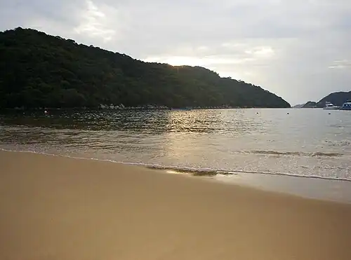 Playa Majahua.