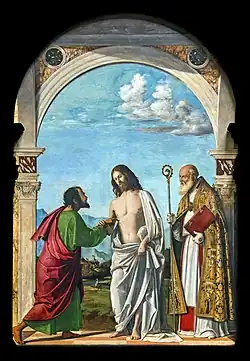 Pintura de Cima da Conegliano, conservado en la Galería de la Academia de Venecia