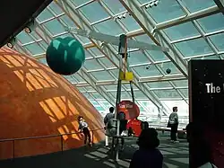 El Sol en la galería.