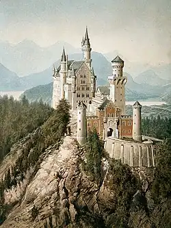 Castillo de Neuschwanstein.