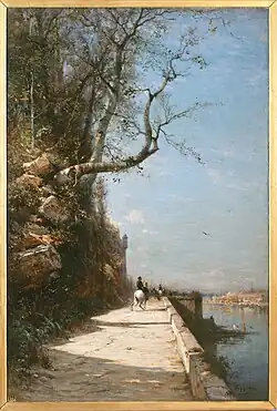 Adolphe Appian, Calle cerca de Génova