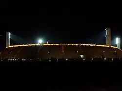 Exterior del estadio.