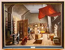 Estudio de pintor Abel de Pujol